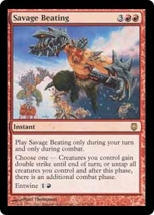 Savage Beating Darksteel